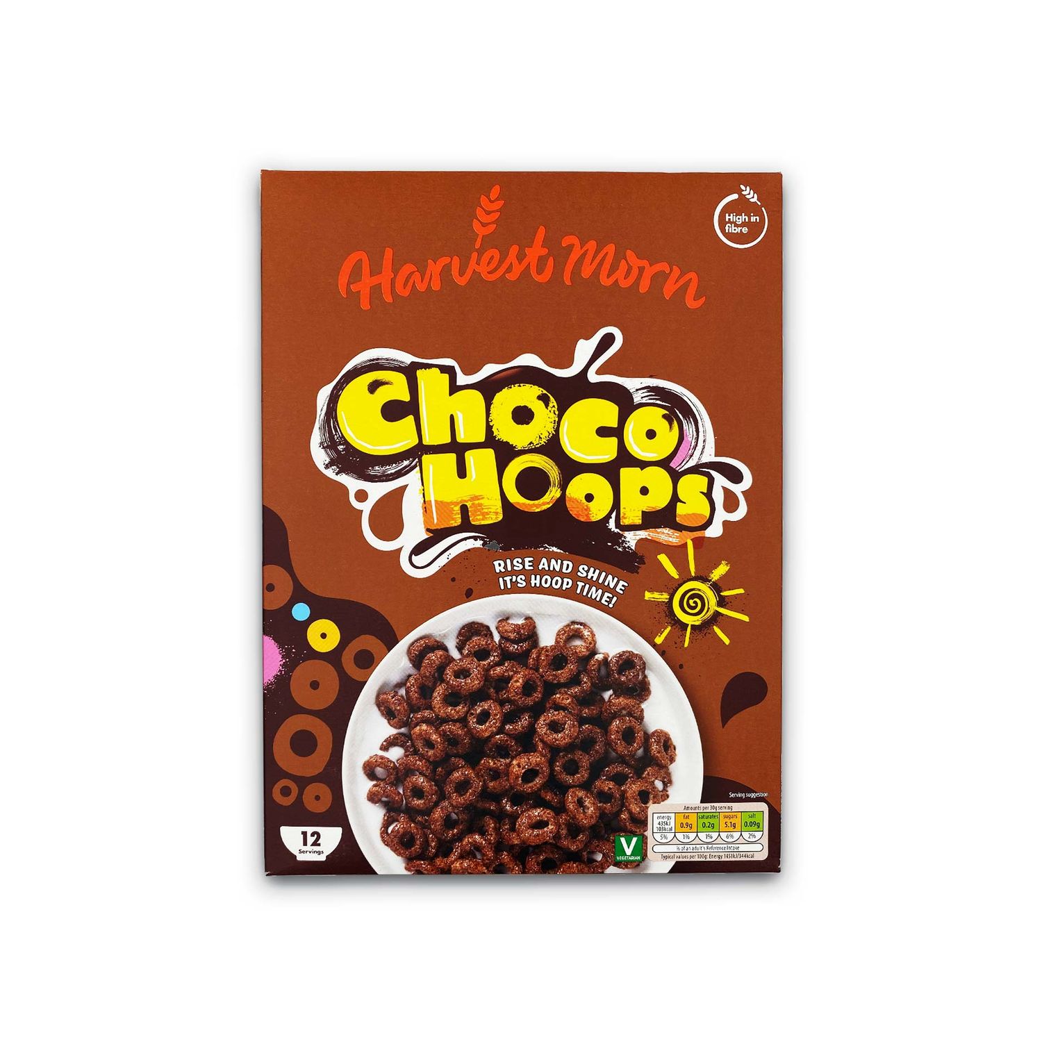 Choco Hoops 375g Harvest Morn | ALDI.IE